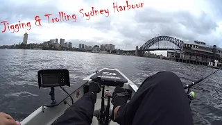 Kayak Fishing Sydney - Taking my Hobie PA12 to Sydney Harbour to Troll and Jig for Kingfish