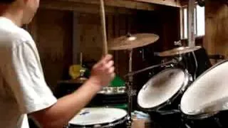 Drum Lesson: 7/8 over 4/4 polyrhythm