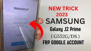 Samsung J2 prime ( G532G ) Google Account Bypass Without PC new Trick!