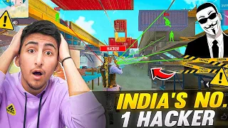 India’s No 1 Hacker🤯🤣1 Vs 6 Hacker Vs Pro Player - Free Fire India