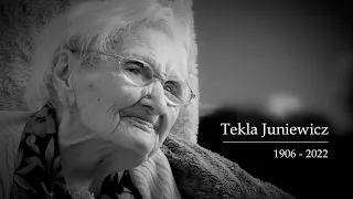 Tekla Juniewicz, najstarsza Polka. "Jak przychodzi śmierć, to nie ma pytania"