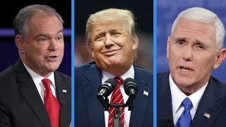 Pence denies Kaine's claims about Trump