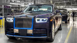 Rolls-Royce Production By Hand in England. Inside Billion $ RR Factory