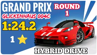 Asphalt 9 GLICKENHAUS 004C Grand Prix Round 1 Hybrid Touch Drive 1 star City never sleep new york