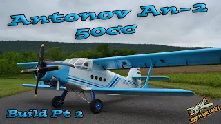 Maxford USA 50cc Antonov An-2 Build Pt. 2 from Gator-Rc