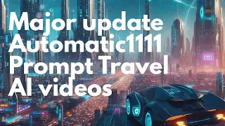 prompt travel video made easy in Automatic1111 WebUI UI - #stablediffusion