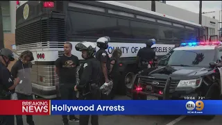 Dozens Arrested For Curfew Violations, Unlawful Assembly After Hollywood Protest