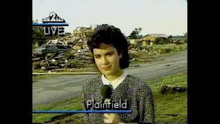 1990 Tornado Plainfield Illinois VHS Twister 90 ( WBBM 2 Chicago )