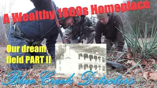 A WEALTHY FAMILY'S 1800s farm METAL DETECTED! | G.W. Hill Homeplace! #metaldetecting