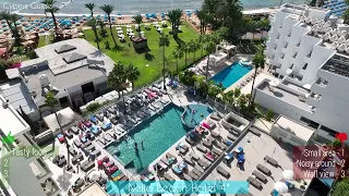 Nelia Beach Hotel - Ayia Napa Cyprus - Drone review