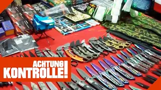 Waffen frei im Handel! Asia Markt wird unter die Lupe genommen 2/2 | Achtung Kontrolle | Kabel Eins