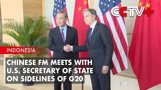 Chinese FM Meets with U.S. Secretary of State on Sidelines of G20