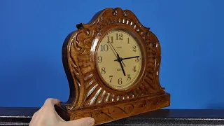 Wooden Clock - Free Video for You to use (version 4/5)