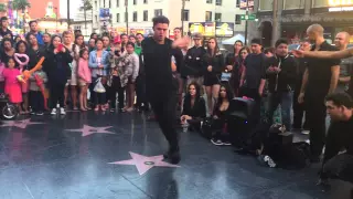 Break Dance on Hollywood blvd.:) Jonathan Anzalone