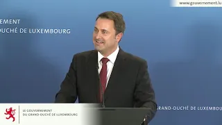 Briefing de presse après le Conseil de gouvernement (23.10.2020)