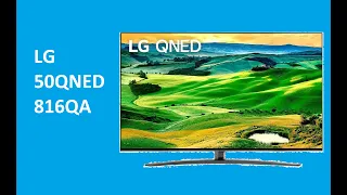 LG 50QNED816QA - краткий обзор