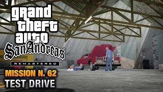 GTA San Andreas Remastered - Mission #62 - Test Drive (Xbox 360 / PS3)