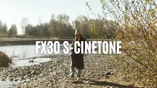 SONY FX30 S-CINETONE - No Color Grading - PORTRAIT VIDEO - Tiffen Pro-Mist 1/4 - CINEMATIC 4K 60FPS