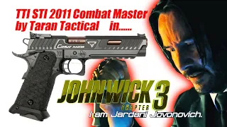 John Wick 3 TTI STI 2011 Combat Master 9x19mm Major by Taran Tactical  Every Scene in the Film.