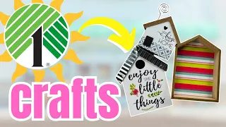 BRILLIANT DIY Crafts Using DOLLAR TREE Houses