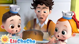 Pat-A-Cake Song | Time to Make a Yummy Cake | Song Compilation + More LiaChaCha Nursery Rhymes