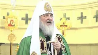 1 сентября Патриарх Кирилл напутствовал учащихся