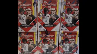 2023 Bowman Baseball 6 Blaster Box Break