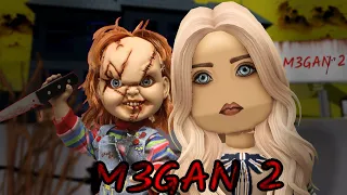 M3GAN vs CHUCKY | ROBLOX Brookhaven 🏡RP -  Funny Moments ( M3GAN 2)