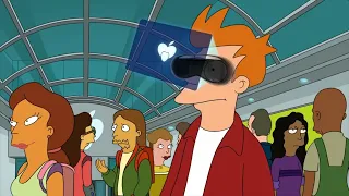 Apple Vision Pro predicted by Futurama EyePhone