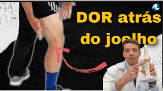 Dor atras do joelho: o que pode ser?