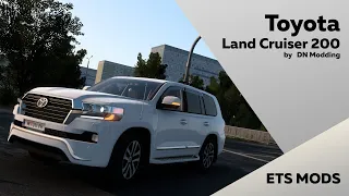 Toyota Land Cruiser 200 | Mod | (Euro Truck Simulator 2 v1.50)