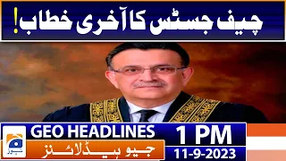 Geo News Headlines 1 PM | 11th September 2023