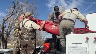 Moving a Trapped Sturgeon