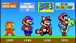 A Super Mario Retrospective - The first Four Games