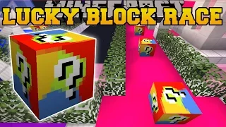 Minecraft: FUTURE WORLD LUCKY BLOCK RACE - Lucky Block Mod - Modded Mini-Game