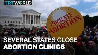 Several US states rush to shutdown abortion clinics nationwide