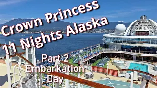 Alaska Cruise Crown Princess | Embarkation from Vancouver Canada Place | Inside Cabin B236 and B232