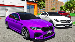 ПУТЬ БОМЖА В GTA 5 МОЙ ДОМ #14 - 100 ЧЕЛОВЕК НА ДЕРБИ! ДРИФТ НА BMW M5 F90! - GTA 5 RP Россия 🌊ВОТЕР