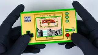 Nintendo Game & Watch The Legend of Zelda Unboxing + Gameplay