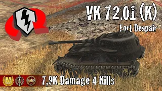 VK 72.01 (K)  |  7,9K Damage 4 Kills  |  WoT Blitz Replays