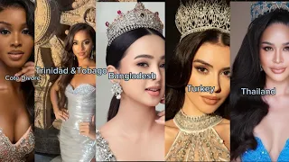 Miss World 2023(Top 40)(Top 20)(Top 12)(Top 6) Final  Prediction!