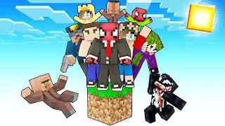 HERKES TEK BLOKTA - Minecraft