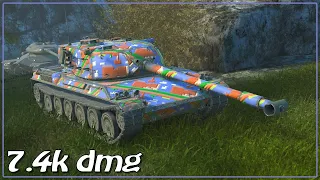 Type 68 • 3 frags • 7.4k dmg • WoT Blitz