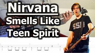 Nirvana - Smells Like Teen Spirit | Bass Tabs Tutorial