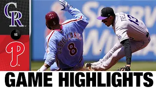 Rockies vs. Phillies Game Highlights (4/28/22) | MLB Highlights