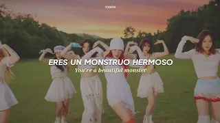 STAYC - Beautiful Monster (Traducido al español + eng lyrics)