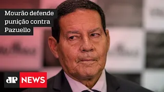 Mourão defende que Exército aplique punição em Pazuello para evitar 'anarquia' - #JM