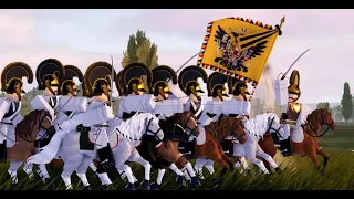 Roblox Napoleonic Wars | Dragoons vs USA Cavalry