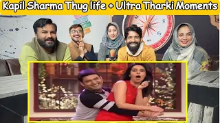 Reaction on Kapil Sharma Thug life + Ultra Tharki moments || Top moments.