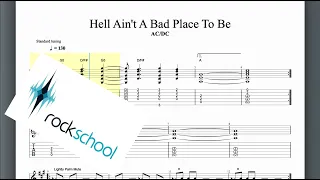 Hell Aint A Bad Place Rockschool Grade 5 Guitar